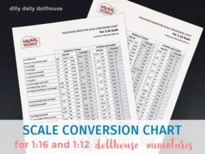 miniature figure scales